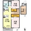 ヴィルヌーブ野路の間取図