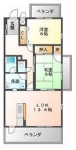 リベルテONEの間取図