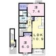 ラ カサ プリマベーラの間取図