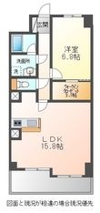 ピーノトキワの間取図
