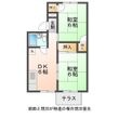セジュール アグネスの間取図