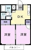 シティハイツツイジの間取図