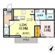 歩夢Ⅲの間取図