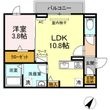 歩夢Ⅲの間取図