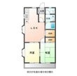 シティハイツ住吉Aの間取図