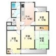 ゴールデンハウス小坂井の間取図