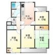 ゴールデンハウス小坂井の間取図