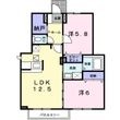セレッソ八幡Ⅱの間取図