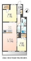 クリザンテームの間取図