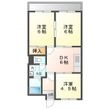 パークハイツAの間取図
