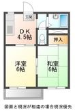 フレグランス市田の間取図