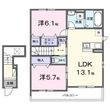 セレーノBの間取図