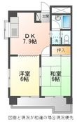 スカイハイツ石黒の間取図