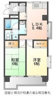 スカイハイツ石黒の間取図