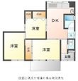 万福寺貸家　Cの間取図