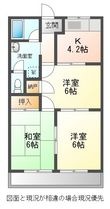 ssコーポTERRAの間取図