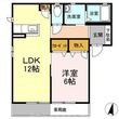 シェモア Bの間取図