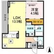 D-avance 西塚の間取図
