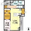 D-avance 西塚の間取図