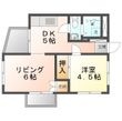 写真:コーポ倉屋敷 2階203の間取図