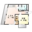 写真:コーポ倉屋敷 3階303の間取図