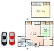 豊川市国府町下河原貸家の間取図