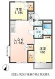 エスパース上宿の間取図