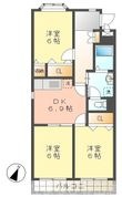 コーポ都の間取図