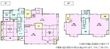 京町貸家の間取図