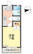 ハピネス山之手の間取図