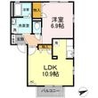 サニーコート保見南山 B棟の間取図