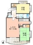 クレスト白鳥の間取図