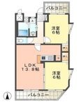 リベルテ京町の間取図