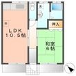 飯野コーポ加知の間取図