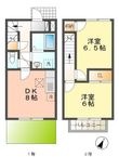 ディアスボナールAの間取図