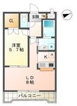 メロン宇佐美の間取図