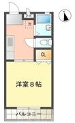 ウエストシティ‘90の間取図