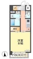 Lausanne(ローザンヌ)の間取図