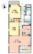 リジェールBの間取図