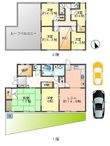 東郷町春木白土戸建の間取図