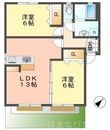 ハムレット’94 A棟の間取図