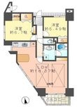 センシア月見町の間取図