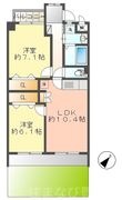 カーロ小坂の間取図