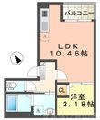Jack takeⅠの間取図