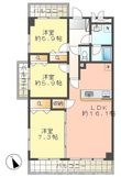 アーバンポイント三好Ⅱの間取図