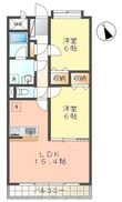 アーバンポイント三好Ⅱの間取図
