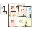ヴァンベールuの間取図
