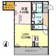 写真:豊中市上野西3丁目 2階202の間取図