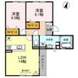 クレール桃山台の間取図