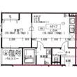 枚方市宮之阪3丁目の間取図